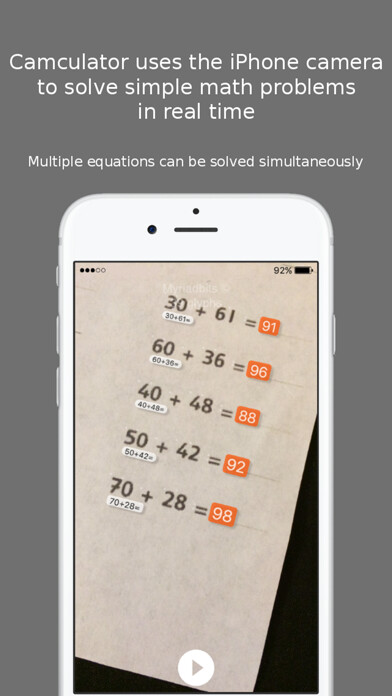 Emulate iPhone app Camculator using MyAndroid Emulate iPhone app Camculator using MyAndroid