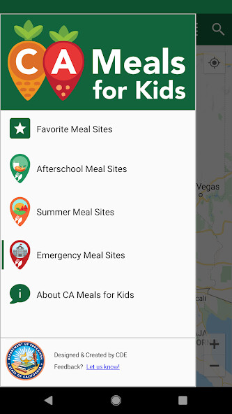 Emulate iPhone app CA Meals for Kids using MyAndroid Emulate iPhone app CA Meals for Kids using MyAndroid