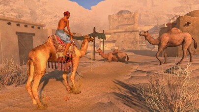 Emulate iPhone app Camel Life Survival Simulator using MyAndroid