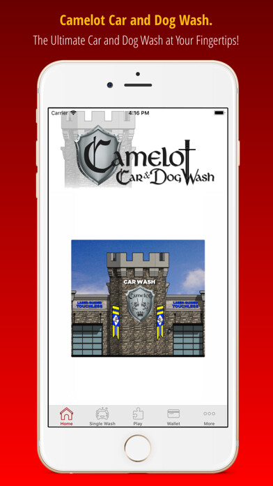Emulate iPhone app Camelot Car and Dog Wash using MyAndroid