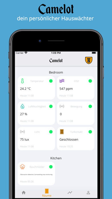 Emulate iPhone app Camelot using MyAndroid