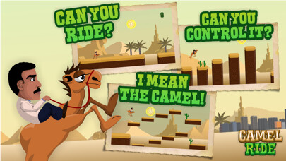 Emulate iPhone app Camel Ride Adventures using MyAndroid