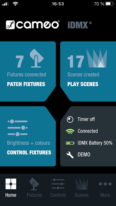 Run android online APK Cameo iDMX Version 2 from MyAndroid or emulate Cameo iDMX Version 2 using MyAndroid Run android online APK Cameo iDMX Version 2 from MyAndroid or emulate Cameo iDMX Version 2 using MyAndroid