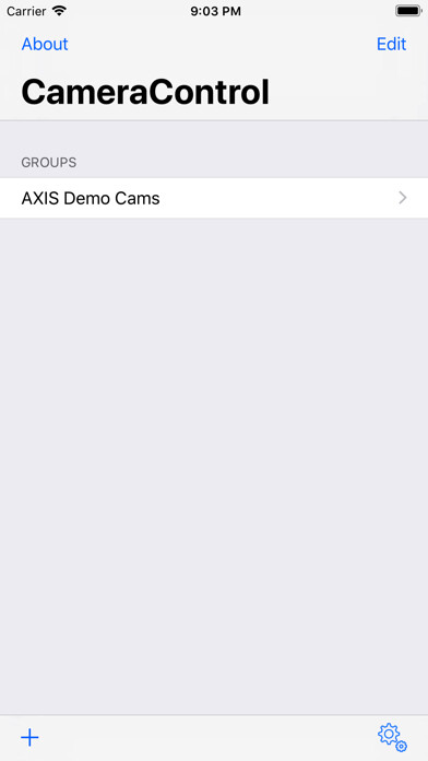 Emulate iPhone app CameraControl Pro for AXIS using MyAndroid Emulate iPhone app CameraControl Pro for AXIS using MyAndroid