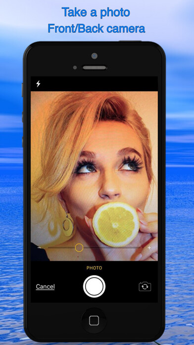 Emulate iPhone app Camera Frame Editor : Pic Edit using MyAndroid Emulate iPhone app Camera Frame Editor : Pic Edit using MyAndroid