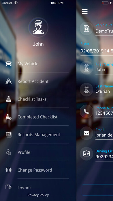 Emulate iPhone app CameraMatics SafeDriver using MyAndroid Emulate iPhone app CameraMatics SafeDriver using MyAndroid