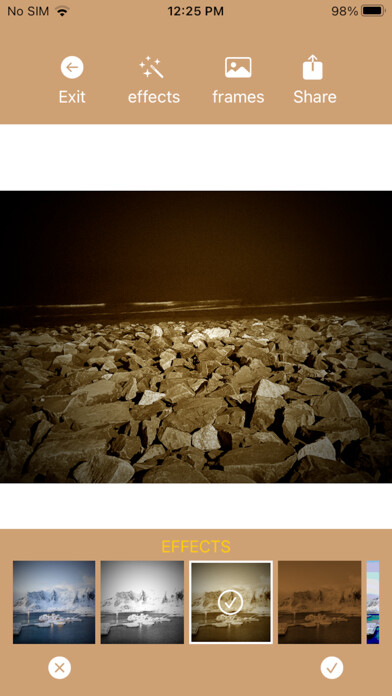 Emulate iPhone app camera photo filters - vintage using MyAndroid