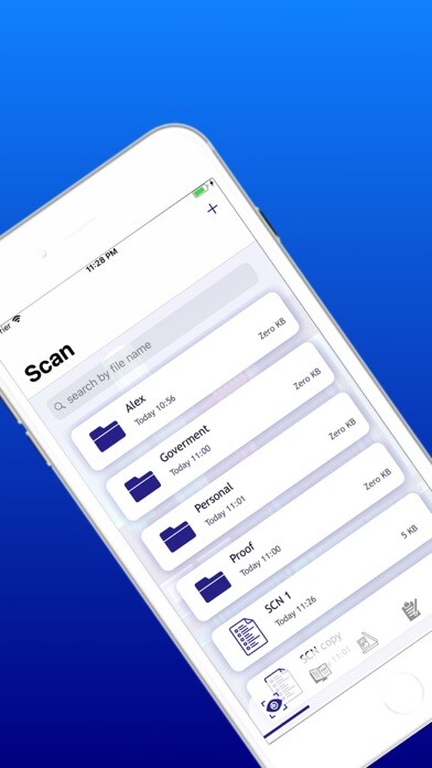 Emulate iPhone app Camera Scanner and PDF Tamil using MyAndroid