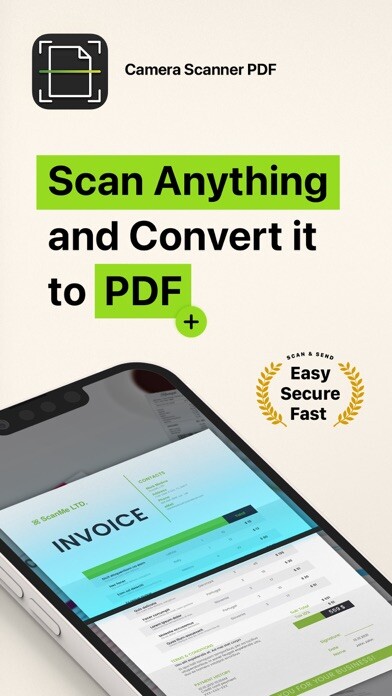 Emulate iPhone app Camera Scanner - PDF using MyAndroid