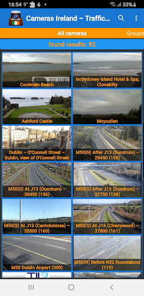 Run android online APK Cameras Ireland - Traffic cams from MyAndroid or emulate Cameras Ireland - Traffic cams using MyAndroid