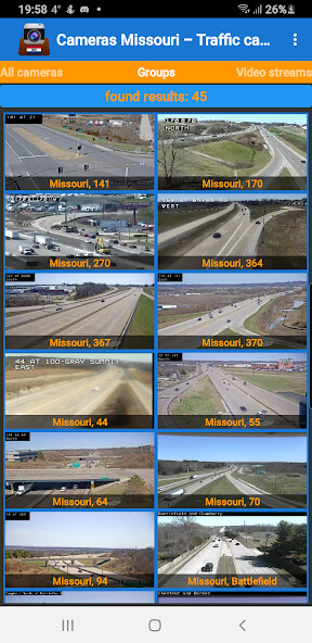 Emulate Android APK Cameras Missouri - Traffic Emulate Android APK Cameras Missouri - Traffic