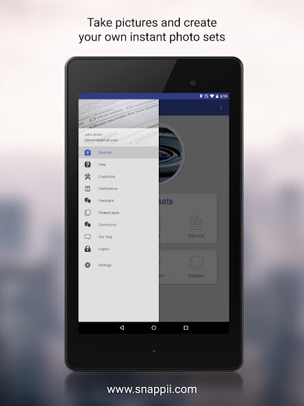 Emulate Android APK Camera to PDF Scanner