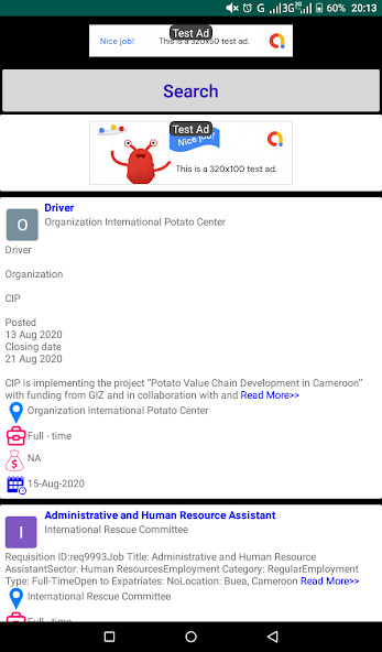 Run android online APK Cameroon Jobs from MyAndroid or emulate Cameroon Jobs using MyAndroid