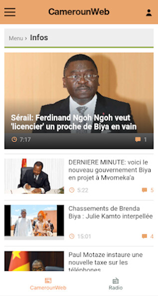 Run android online APK CameroonWeb / CamerounWeb from MyAndroid or emulate CameroonWeb / CamerounWeb using MyAndroid