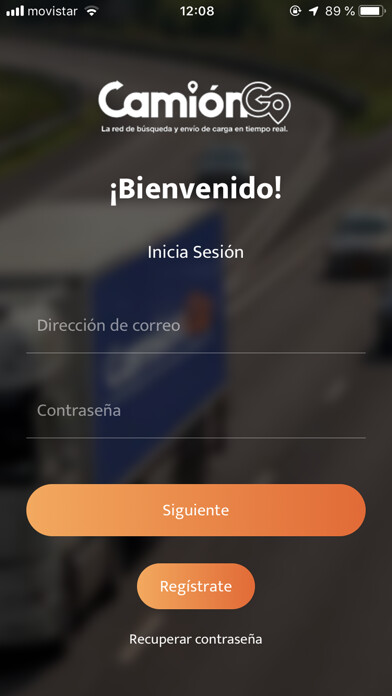 Emulate iPhone app CamiónGO using MyAndroid