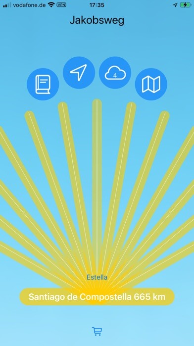 Emulate iPhone app Camino Map using MyAndroid Emulate iPhone app Camino Map using MyAndroid