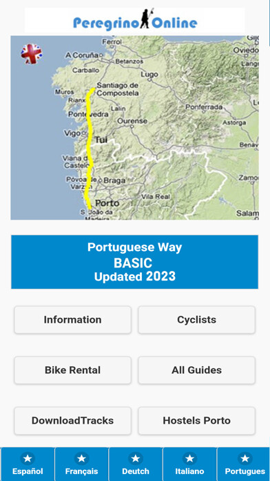 Emulate iPhone app Camino Portugues BASIC using MyAndroid Emulate iPhone app Camino Portugues BASIC using MyAndroid