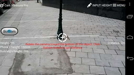 Emulate Android APK Cam Measure