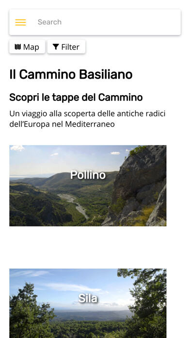 Emulate iPhone app Cammino Basiliano using MyAndroid Emulate iPhone app Cammino Basiliano using MyAndroid