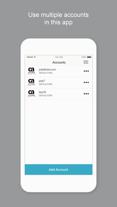 Emulate iPhone app CA Mobile Authenticator using MyAndroid