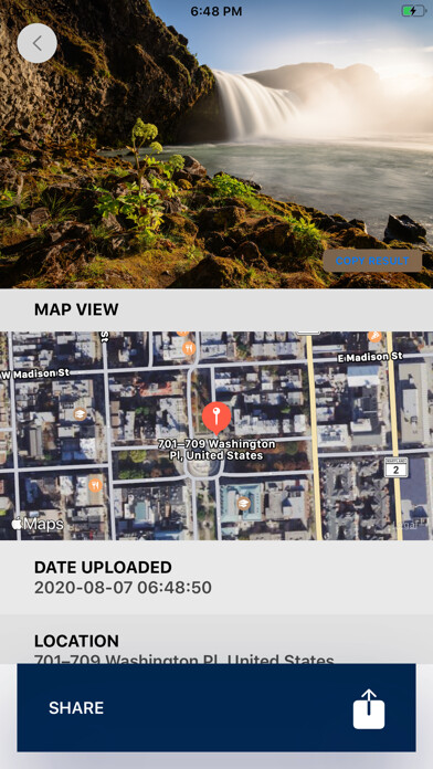 Emulate iPhone app Camo for Skyline using MyAndroid