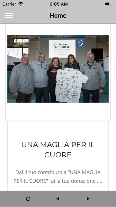 Emulate iPhone app Camperisti Sardi using MyAndroid Emulate iPhone app Camperisti Sardi using MyAndroid