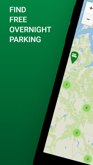 Emulate iPhone app CamperPark - Overnight parking using MyAndroid