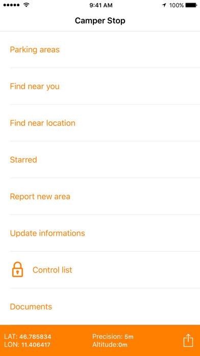 Emulate iPhone app Camper Stop using MyAndroid Emulate iPhone app Camper Stop using MyAndroid