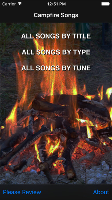 Emulate iPhone app Campfire Songs using MyAndroid Emulate iPhone app Campfire Songs using MyAndroid