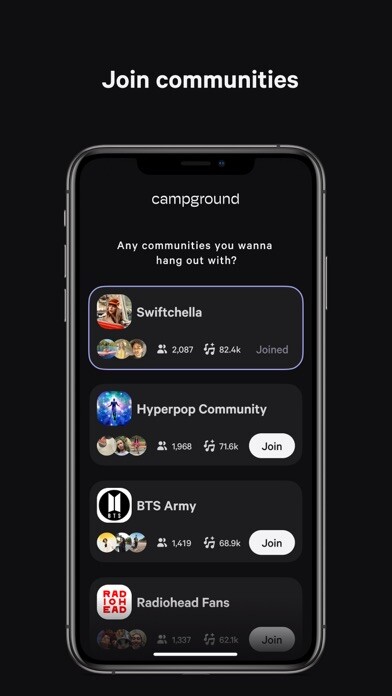 Emulate iPhone app Campground - Music, Together using MyAndroid Emulate iPhone app Campground - Music, Together using MyAndroid