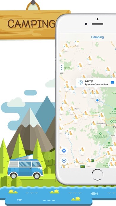 Emulate iPhone app Camping Australia using MyAndroid Emulate iPhone app Camping Australia using MyAndroid
