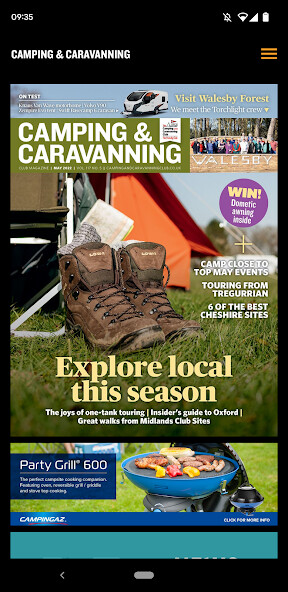 Run android online APK Camping  Caravanning Club from MyAndroid or emulate Camping  Caravanning Club using MyAndroid