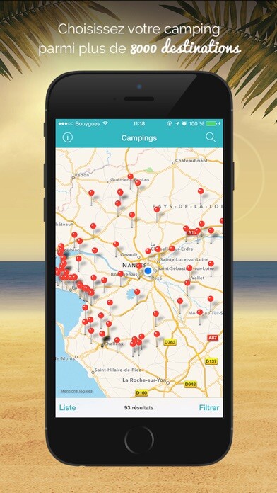 Emulate iPhone app CAMPINGS® using MyAndroid Emulate iPhone app CAMPINGS® using MyAndroid