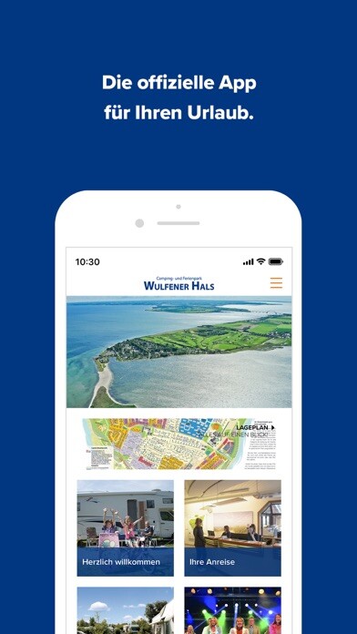Emulate iPhone app Camping Wulfener Hals using MyAndroid Emulate iPhone app Camping Wulfener Hals using MyAndroid