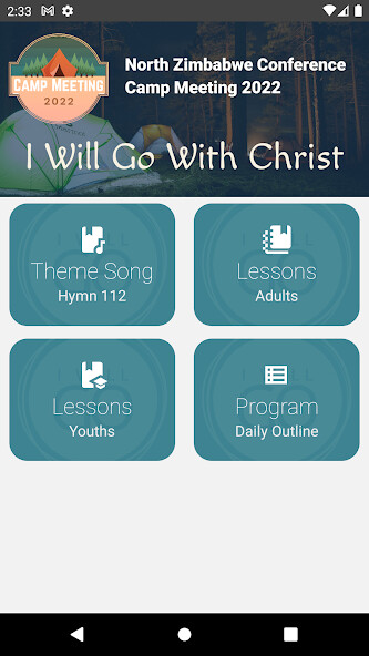 Run android online APK CampMeeting2022 from MyAndroid or emulate CampMeeting2022 using MyAndroid