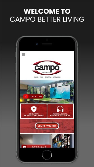 Emulate iPhone app Campo Better Living using MyAndroid Emulate iPhone app Campo Better Living using MyAndroid