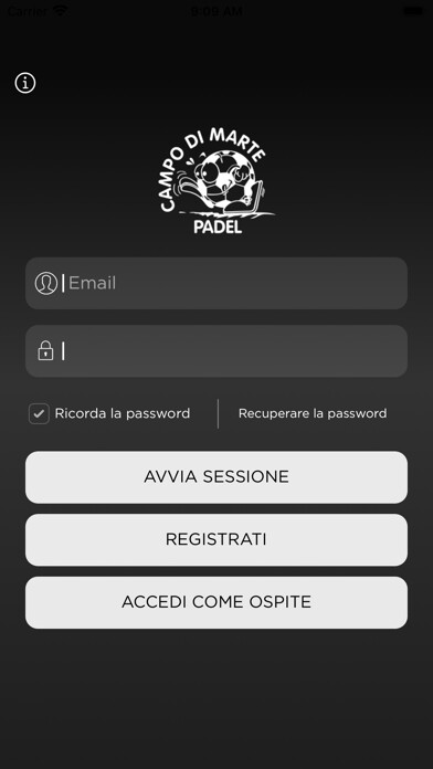 Emulate iPhone app Campo di Marte Padel using MyAndroid Emulate iPhone app Campo di Marte Padel using MyAndroid