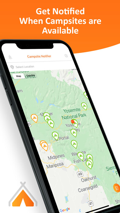 Emulate iPhone app Campsite Notifier: Find Camps using MyAndroid Emulate iPhone app Campsite Notifier: Find Camps using MyAndroid