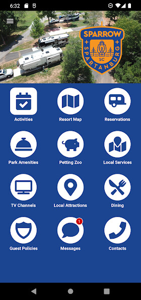 Run android online APK Camp Sparrow RV Resort from MyAndroid or emulate Camp Sparrow RV Resort using MyAndroid