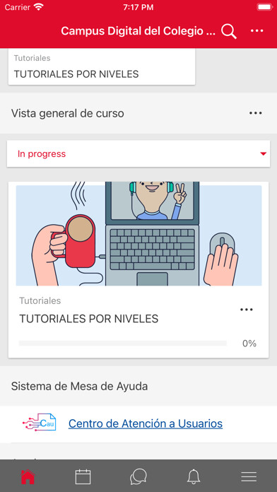 Emulate iPhone app Campus Colegio Santa Ines using MyAndroid Emulate iPhone app Campus Colegio Santa Ines using MyAndroid