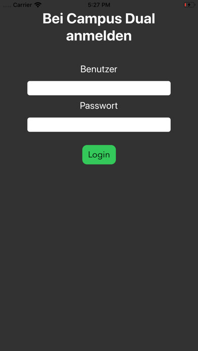 Emulate iPhone app Campus Dual Viewer using MyAndroid Emulate iPhone app Campus Dual Viewer using MyAndroid