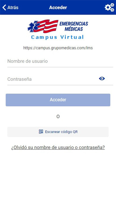 Emulate iPhone app Campus Emergencias Médicas using MyAndroid Emulate iPhone app Campus Emergencias Médicas using MyAndroid
