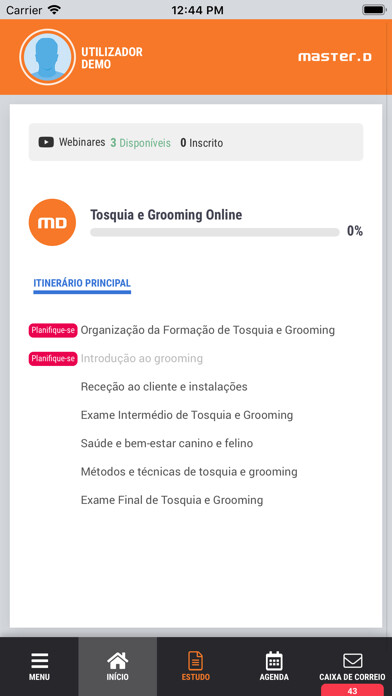 Emulate iPhone app Campus MasterD Portugal using MyAndroid Emulate iPhone app Campus MasterD Portugal using MyAndroid