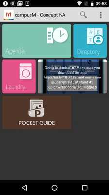 Emulate Android APK campusM - Concept NA
