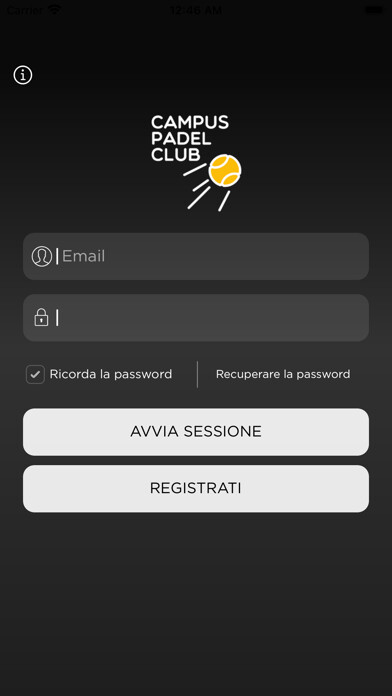 Emulate iPhone app Campus Padel Club using MyAndroid Emulate iPhone app Campus Padel Club using MyAndroid