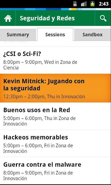 Run android online APK Campus Party 2011 Espaa from MyAndroid or emulate Campus Party 2011 Espaa using MyAndroid