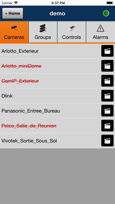 Emulate iPhone app CamTrace Mobile using MyAndroid Emulate iPhone app CamTrace Mobile using MyAndroid