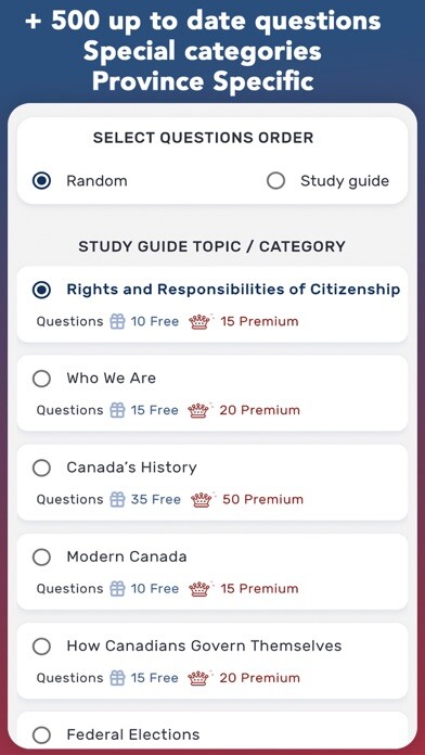 Emulate iPhone app Canada Citizenship Test - 2021 using MyAndroid Emulate iPhone app Canada Citizenship Test - 2021 using MyAndroid