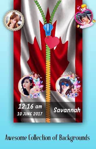 Emulate Android APK Canada Flag Zipper Lock Screen Emulate Android APK Canada Flag Zipper Lock Screen