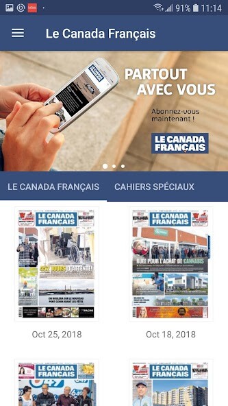 Run android online APK Canada Français from MyAndroid or emulate Canada Français using MyAndroid